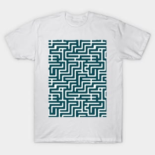 Maze of Dreams: Pastel Labyrinth Journey T-Shirt